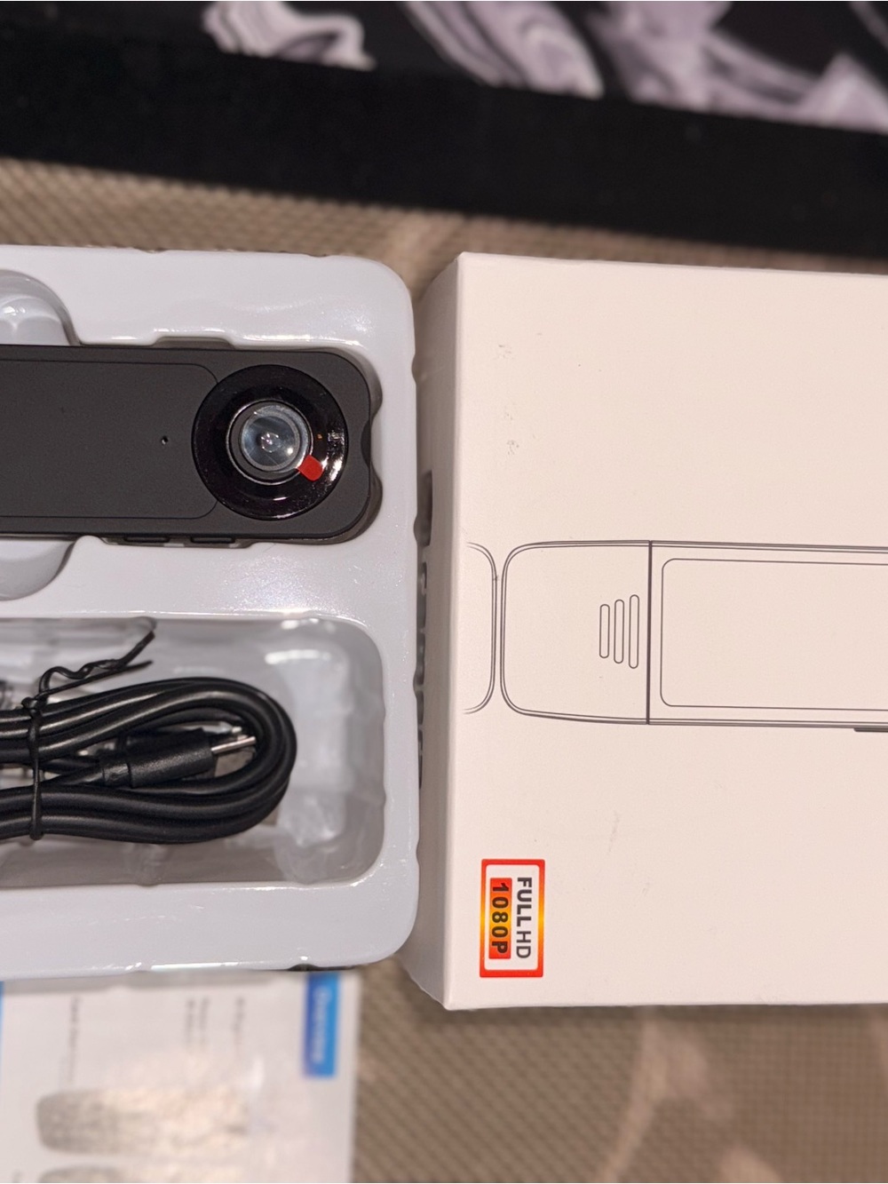 Camera Mini Body Camera - White - Picture 6 of 6
